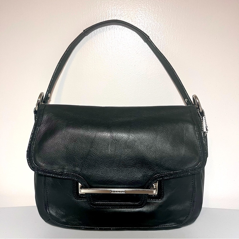 Coach Taylor Leather Flap Bag